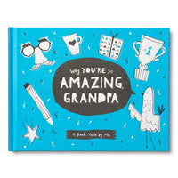 Why you're so amazing, Grandpa - a book made by me.